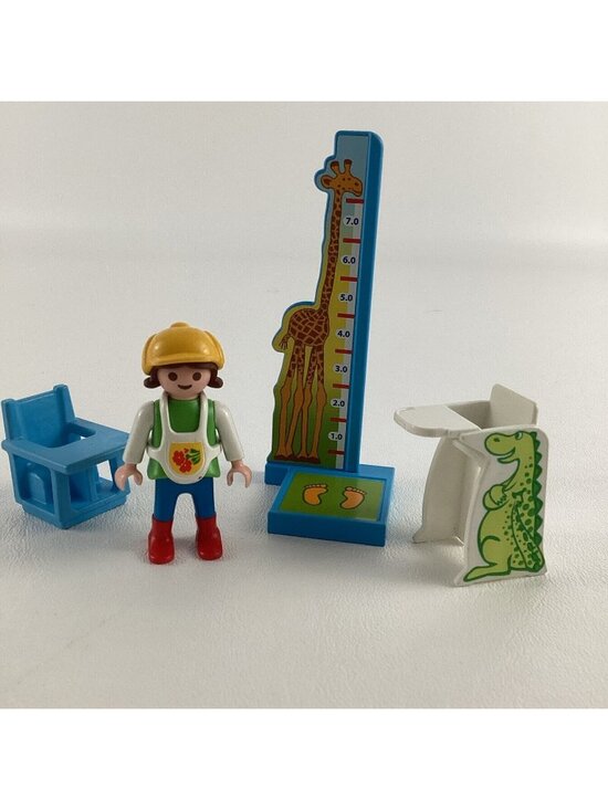 Playmobil Other - Playmobil Child Doctor Office Hospital Giraffe Growth Chart Figure Parts Lot